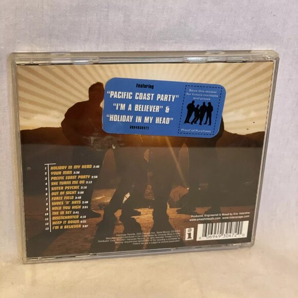 Smash Mouth – Smash Mouth (CD, 2001) Interscope Records – 0694930472 VG+ - Picture 2 of 6